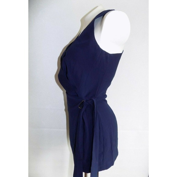 Adelyn Rae Navy Blue Romper Women's Size XS - Picture 4 of 7